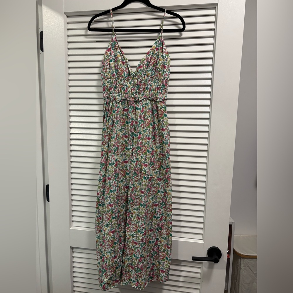 Jcrew x Liberty Floral Midi Dress